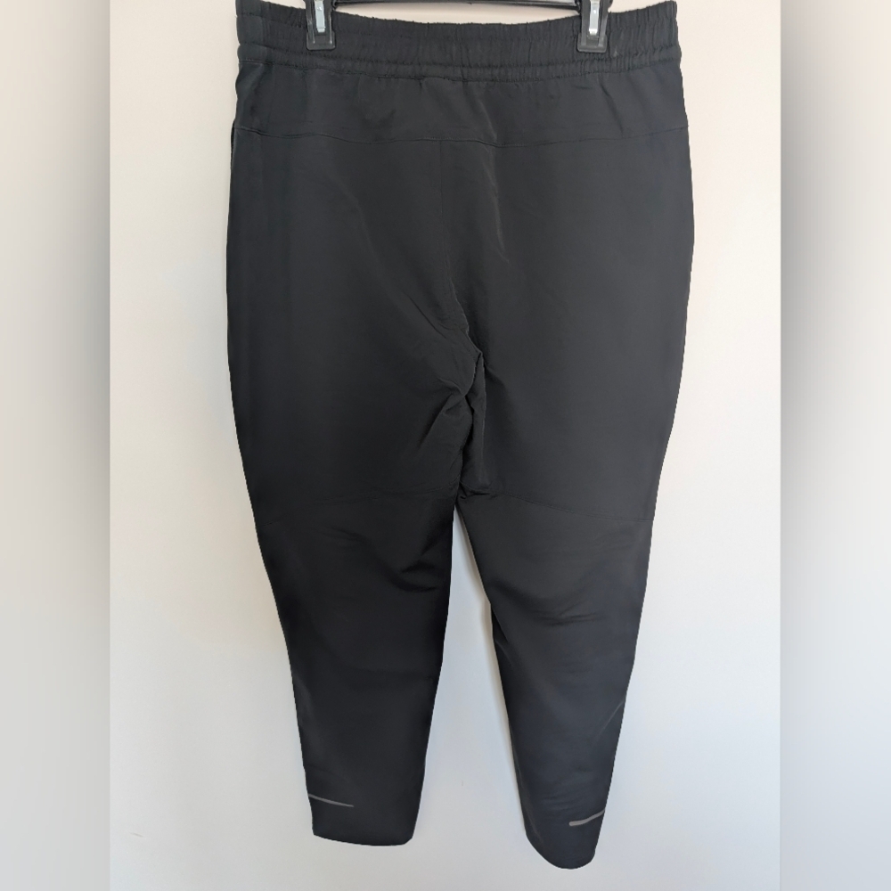 PrAna Ice Flow Hybrid Pant Black Mens Slim Elastic Waist Wicking Hybrid UPF 50 - Picture 4 of 15